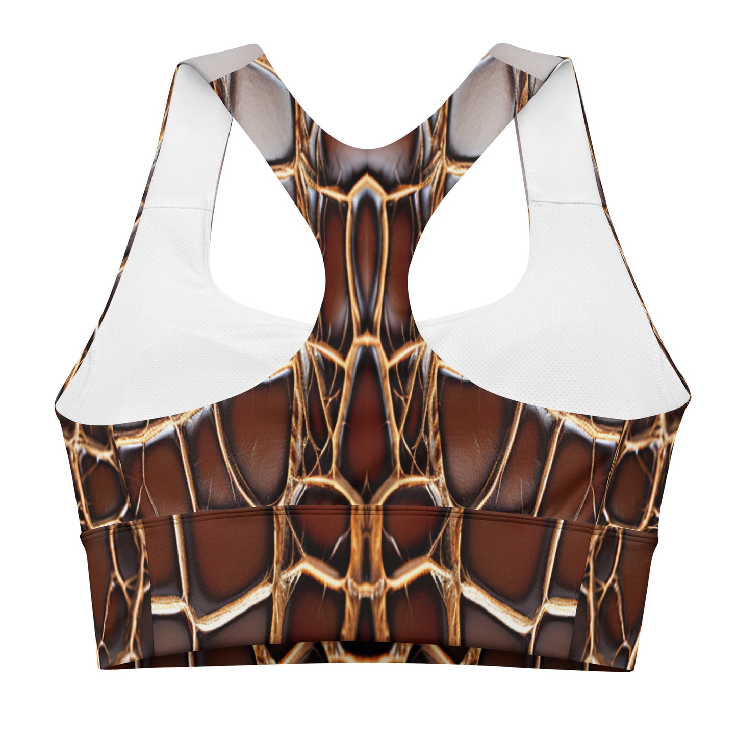 Reptile Print Sports Bra For Women