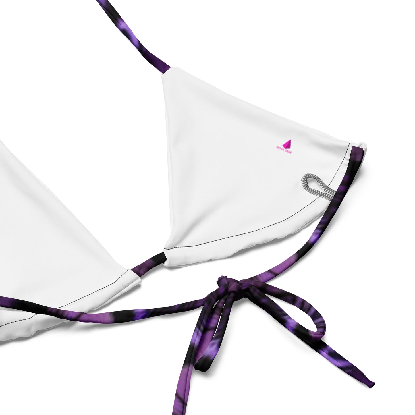 Purple Tiger Custom Print String Bikini