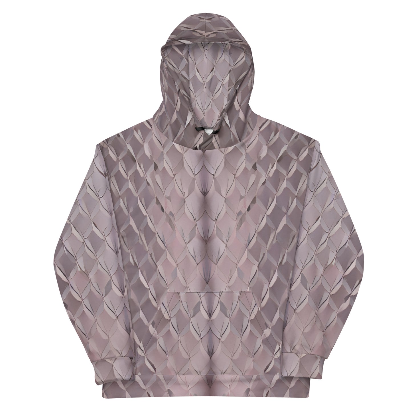 Diamond Plate Pattern Unisex Designer Hoodie