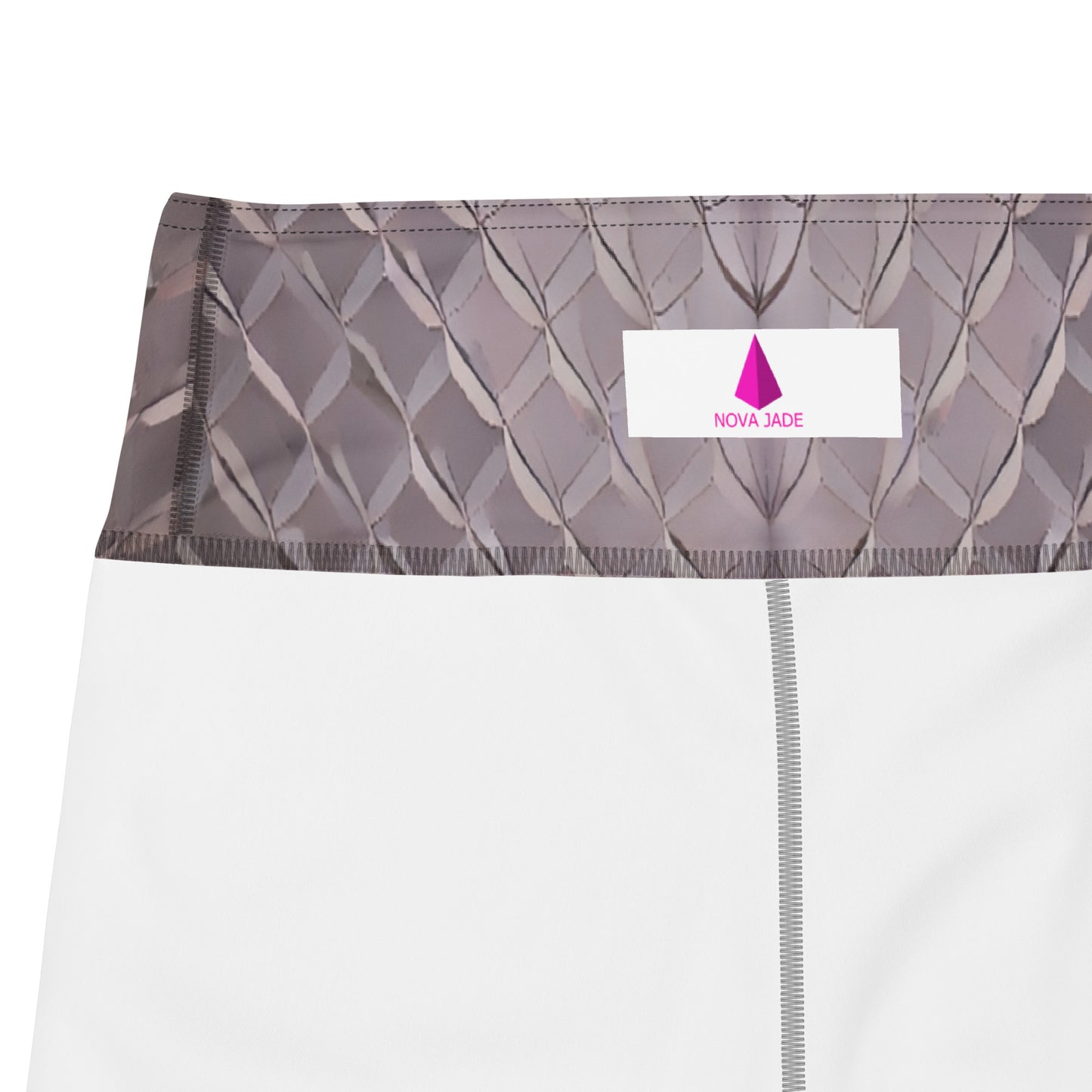 Diamond Plate Pattern Custom Print Yoga Shorts