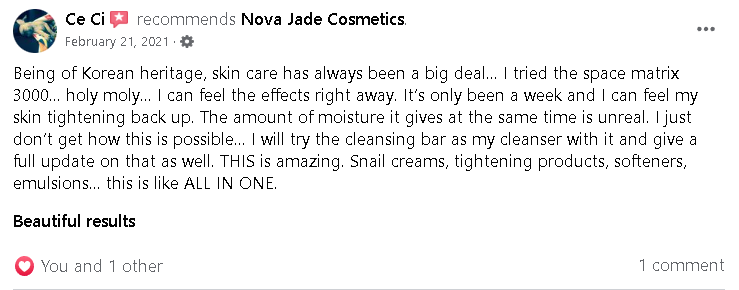 5 Star Skincare Reviews