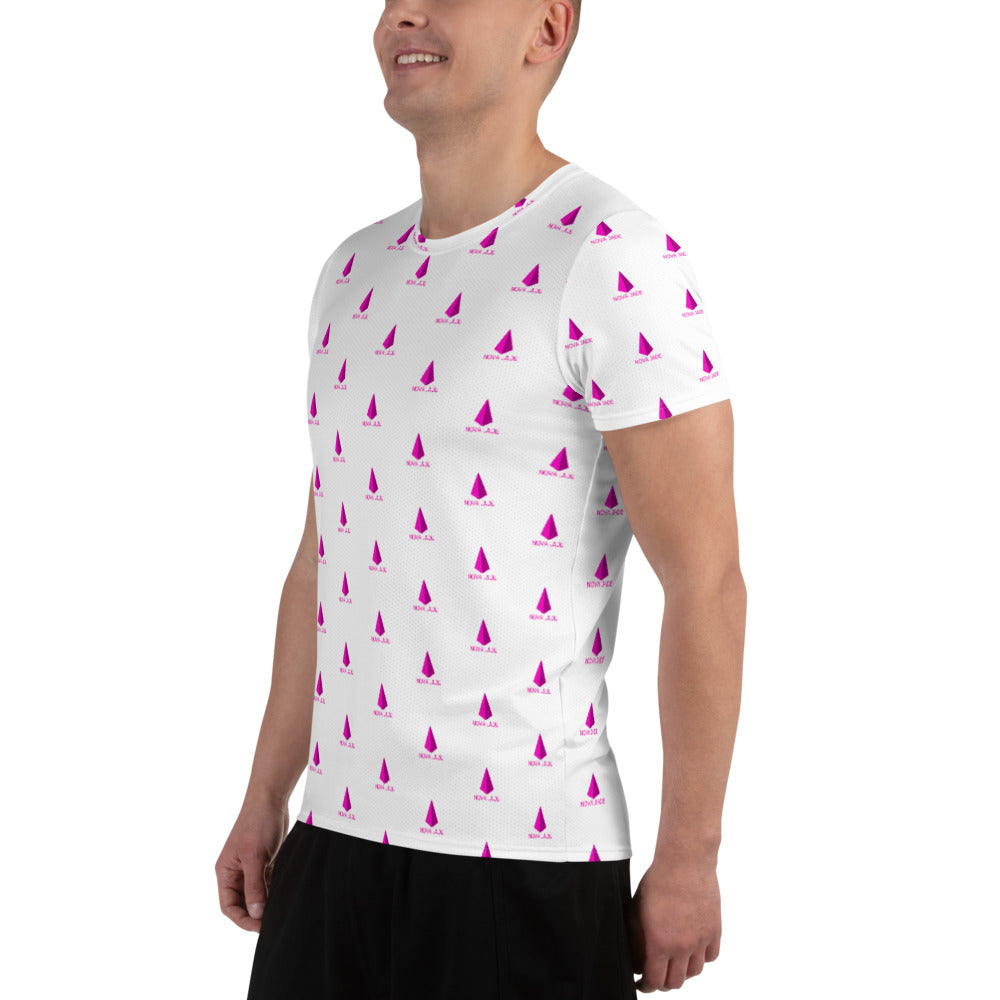 Nova Jade Cosmetics Logo Pattern Men's T-Shirt