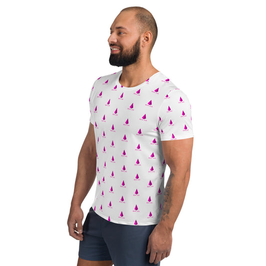 Nova Jade Cosmetics Logo Pattern Men's T-Shirt