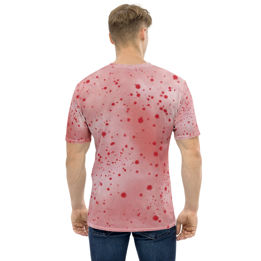 New! Thirsty Vampire Lips T-shirt With Blood Splatter Unisex