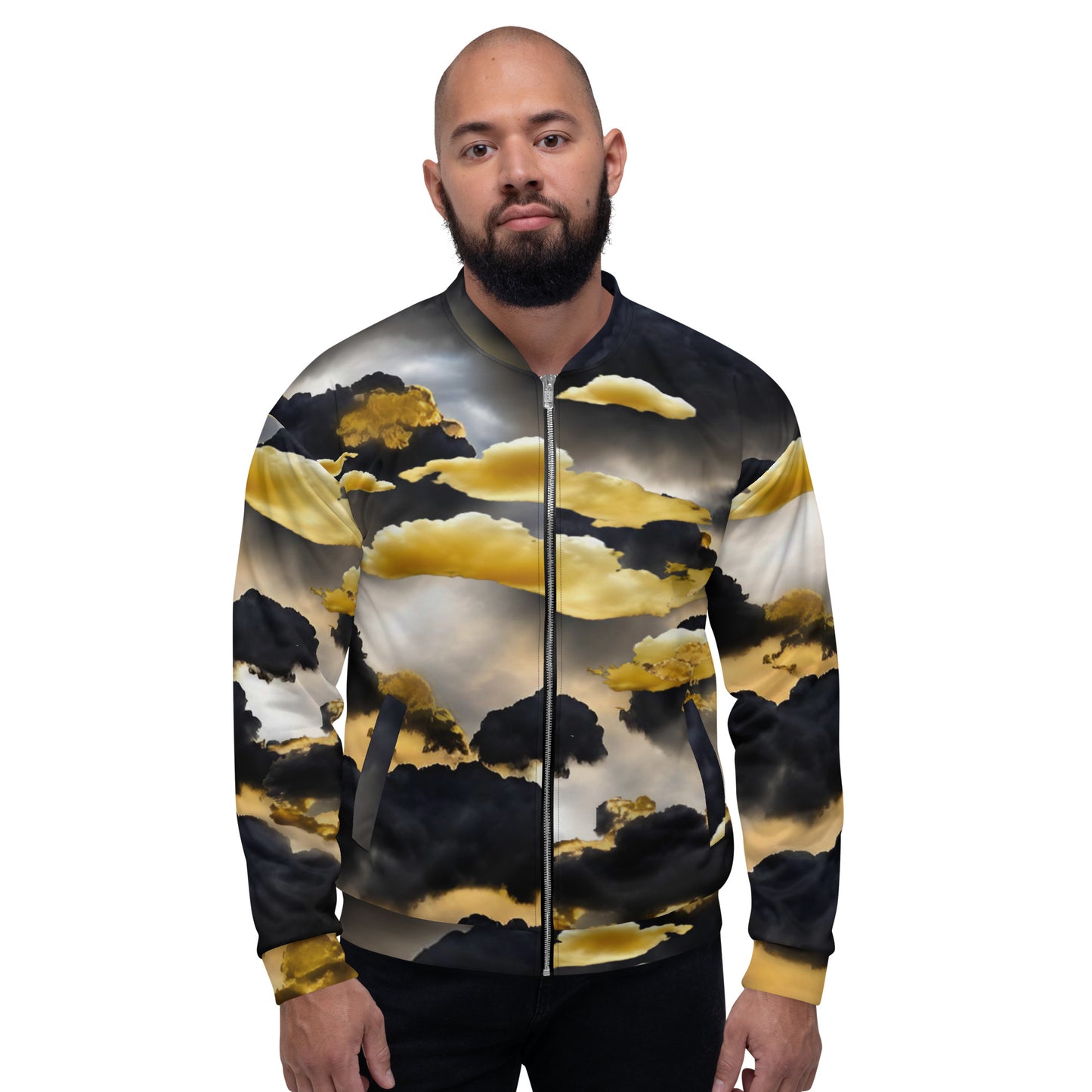 Rising Sun CH-47 Chinook Helicopter Unisex Bomber Jacket