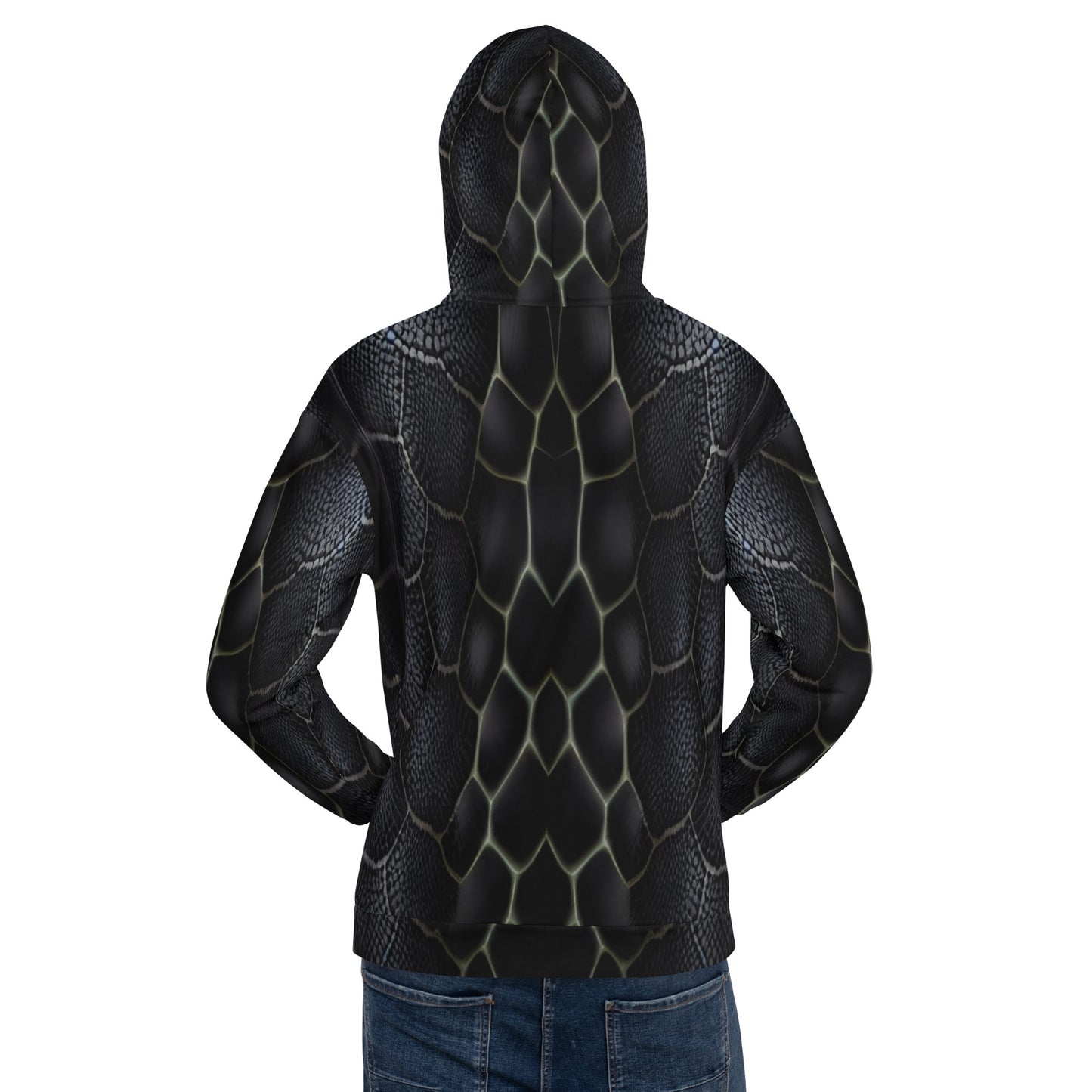 Black Mamba Snake Unisex Designer Hoodie