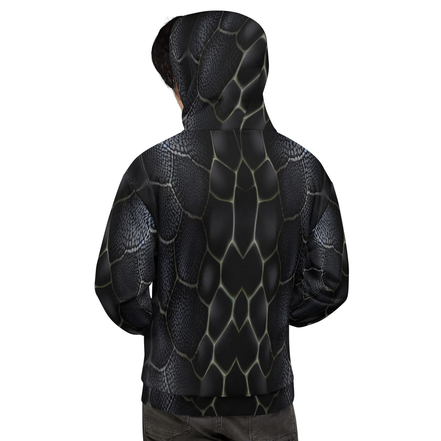 Black Mamba Snake Unisex Designer Hoodie