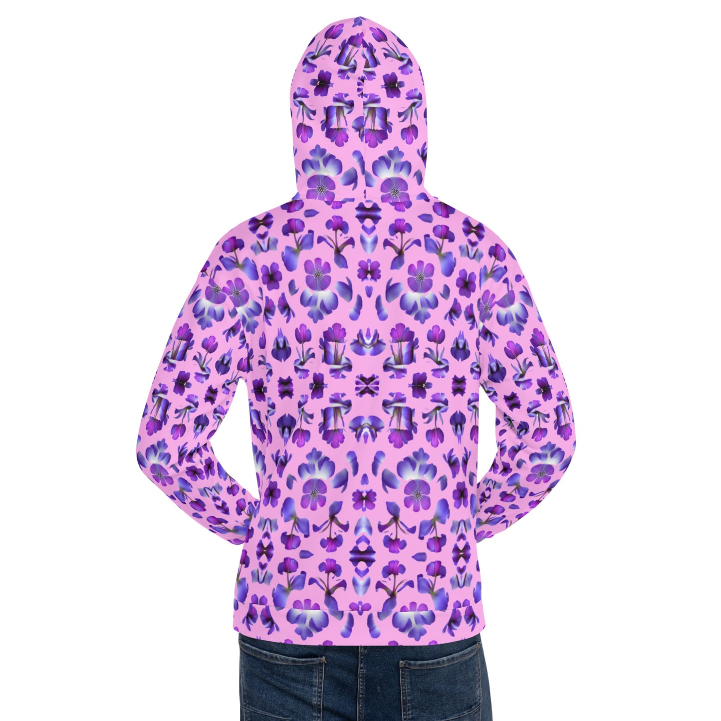 Violets Pattern Unisex Designer Hoodie