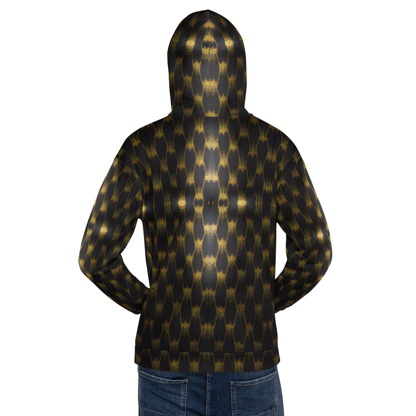 Exotic Gold Knots Unisex Designer Hoodie