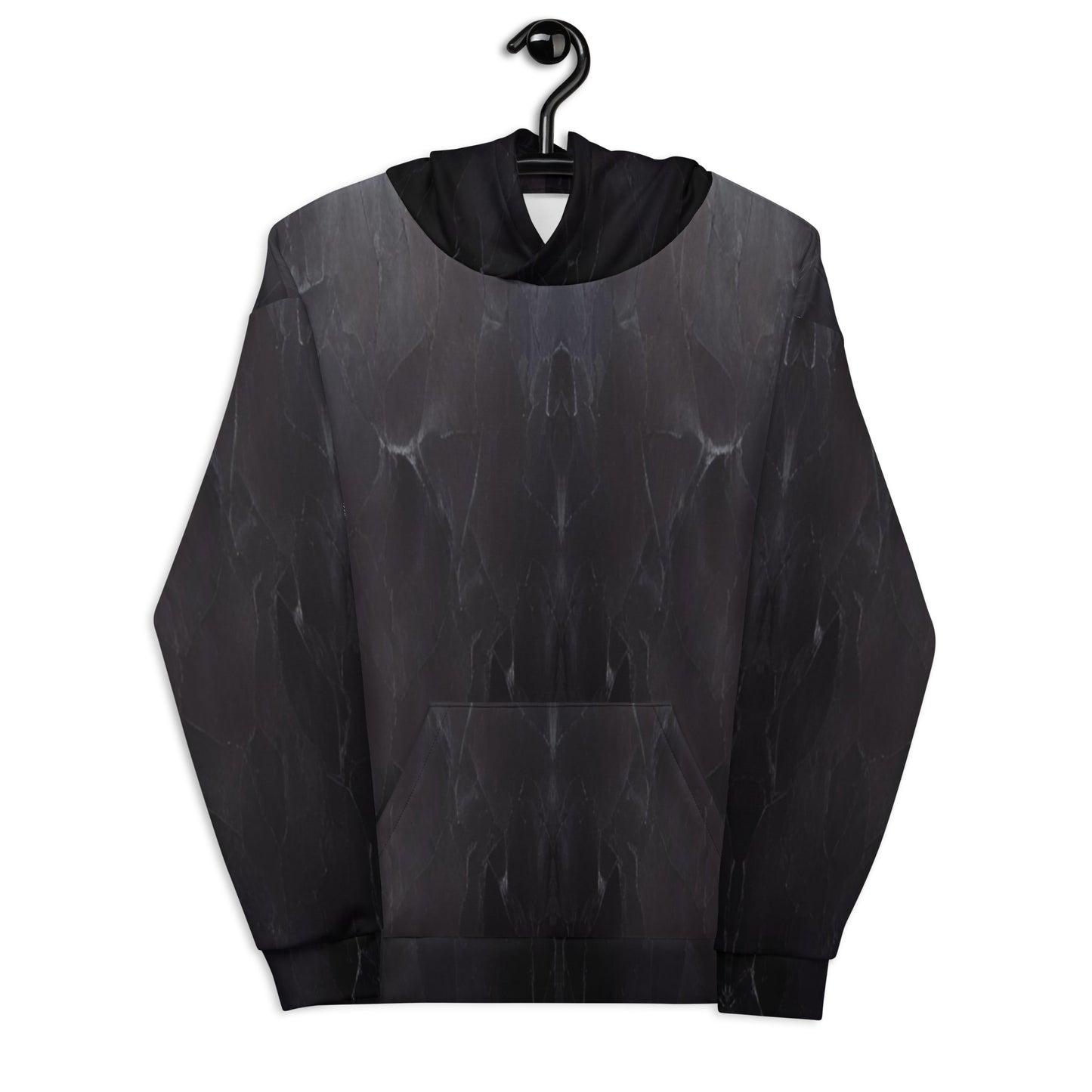 Black Slate Unisex Designer Hoodie