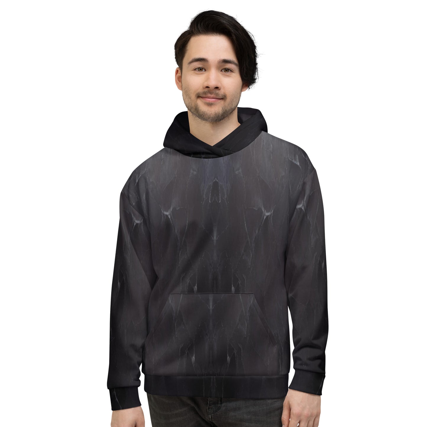 Black Slate Unisex Designer Hoodie