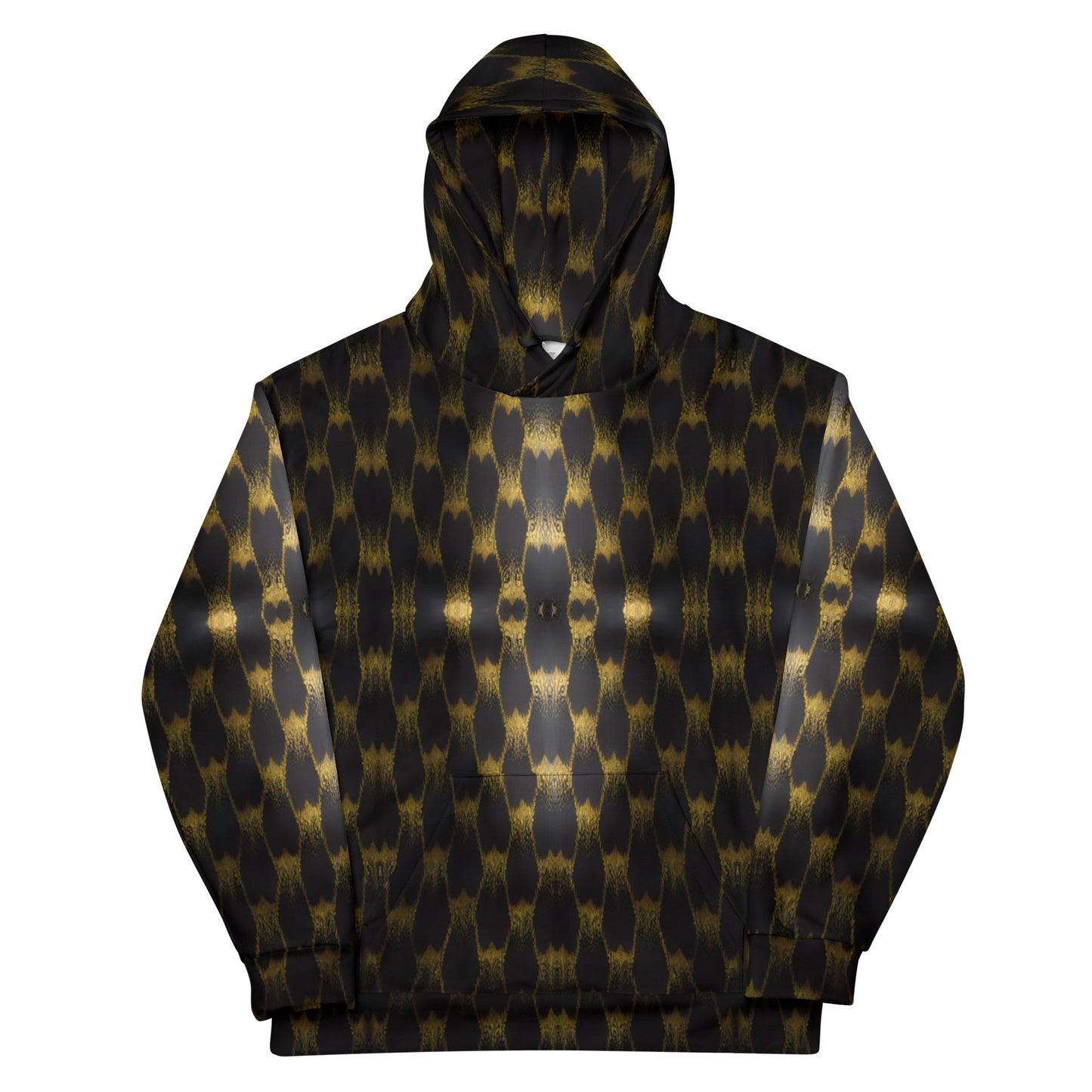 Exotic Gold Knots Unisex Designer Hoodie