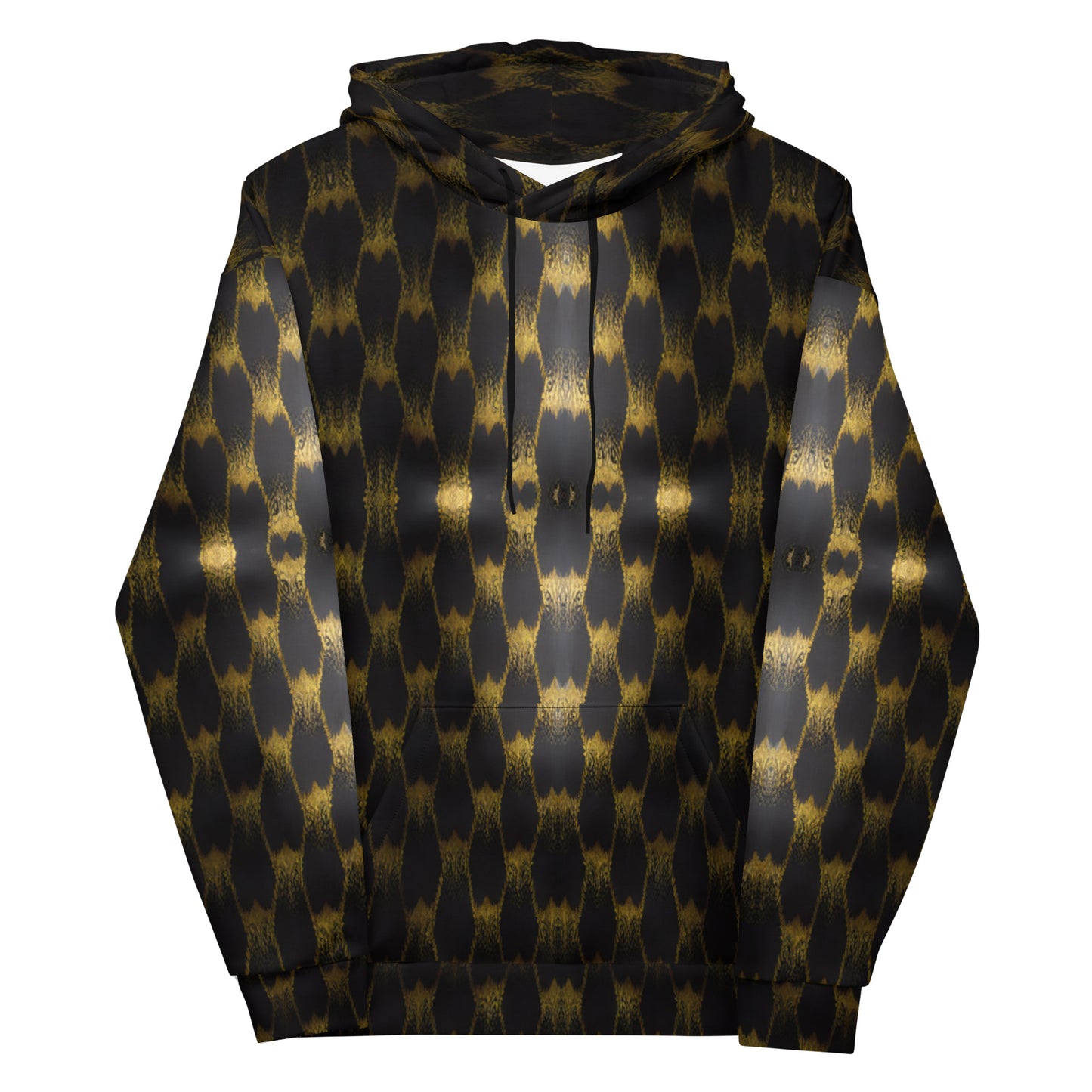 Exotic Gold Knots Unisex Designer Hoodie