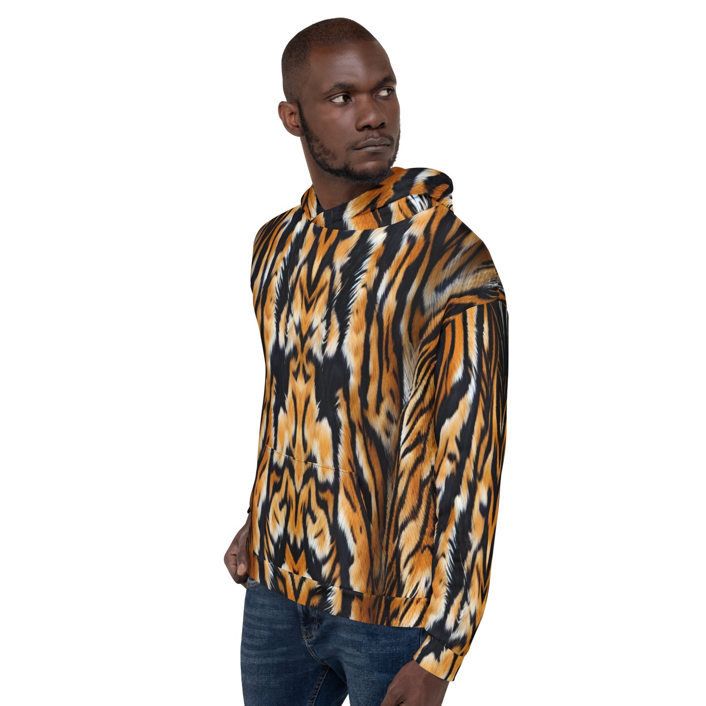 Tiger Fur Unisex Designer Hoodie