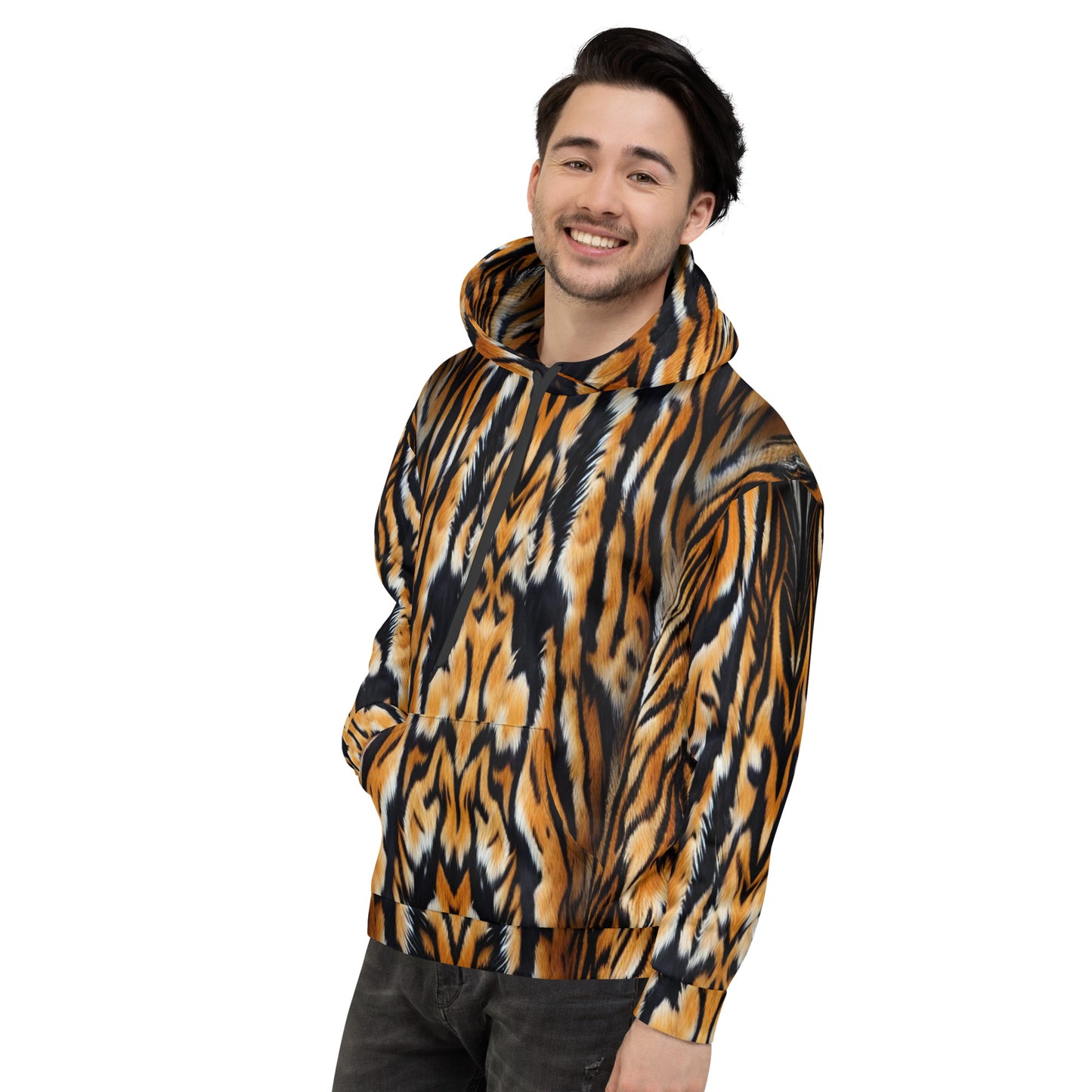 Tiger Fur Unisex Designer Hoodie