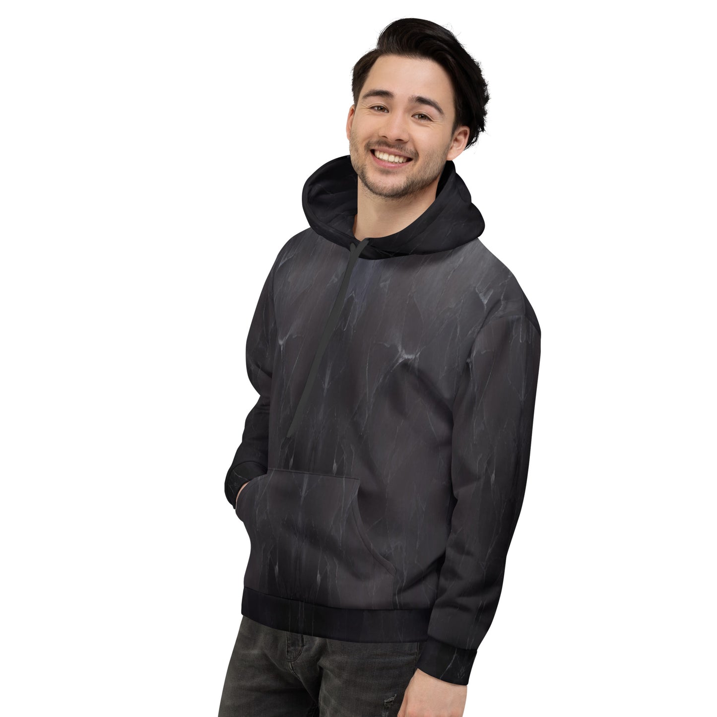 Black Slate Unisex Designer Hoodie