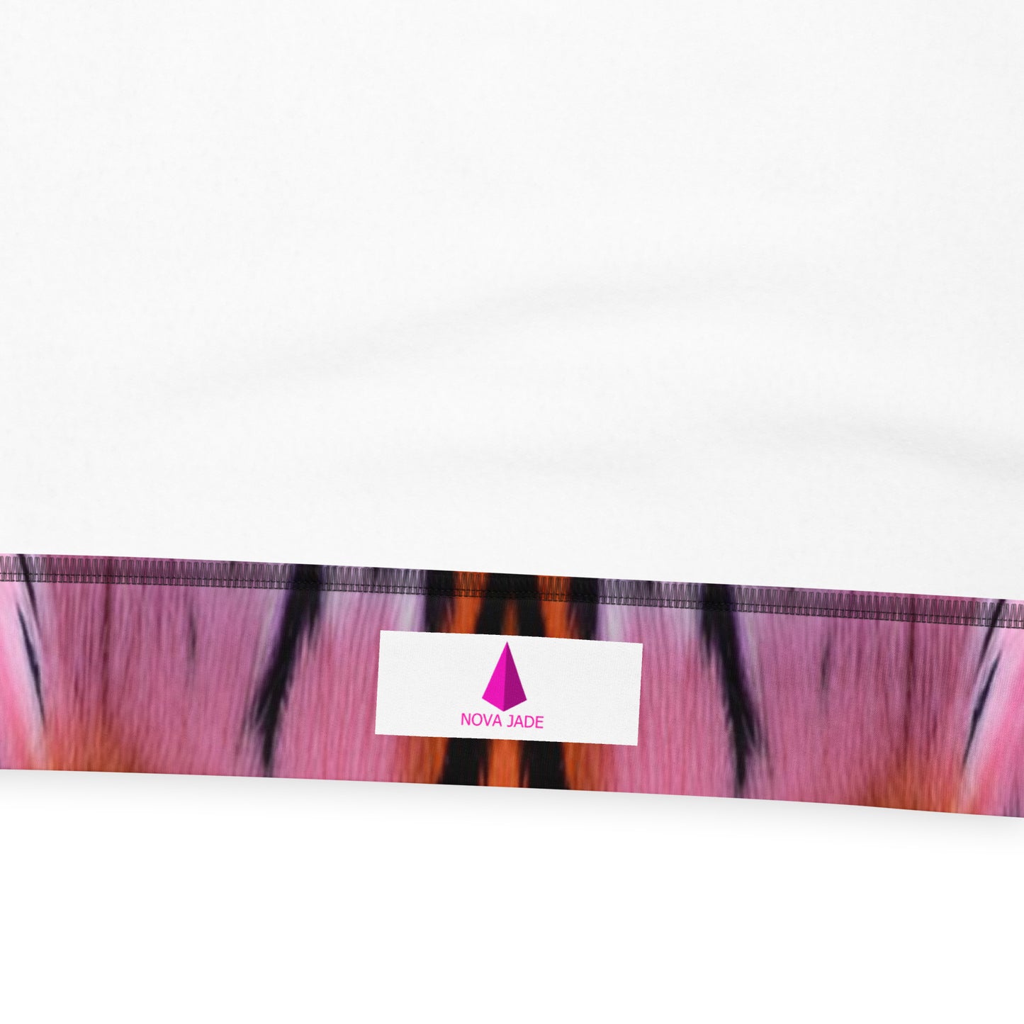Pink Tiger Fur Unisex Designer Hoodie