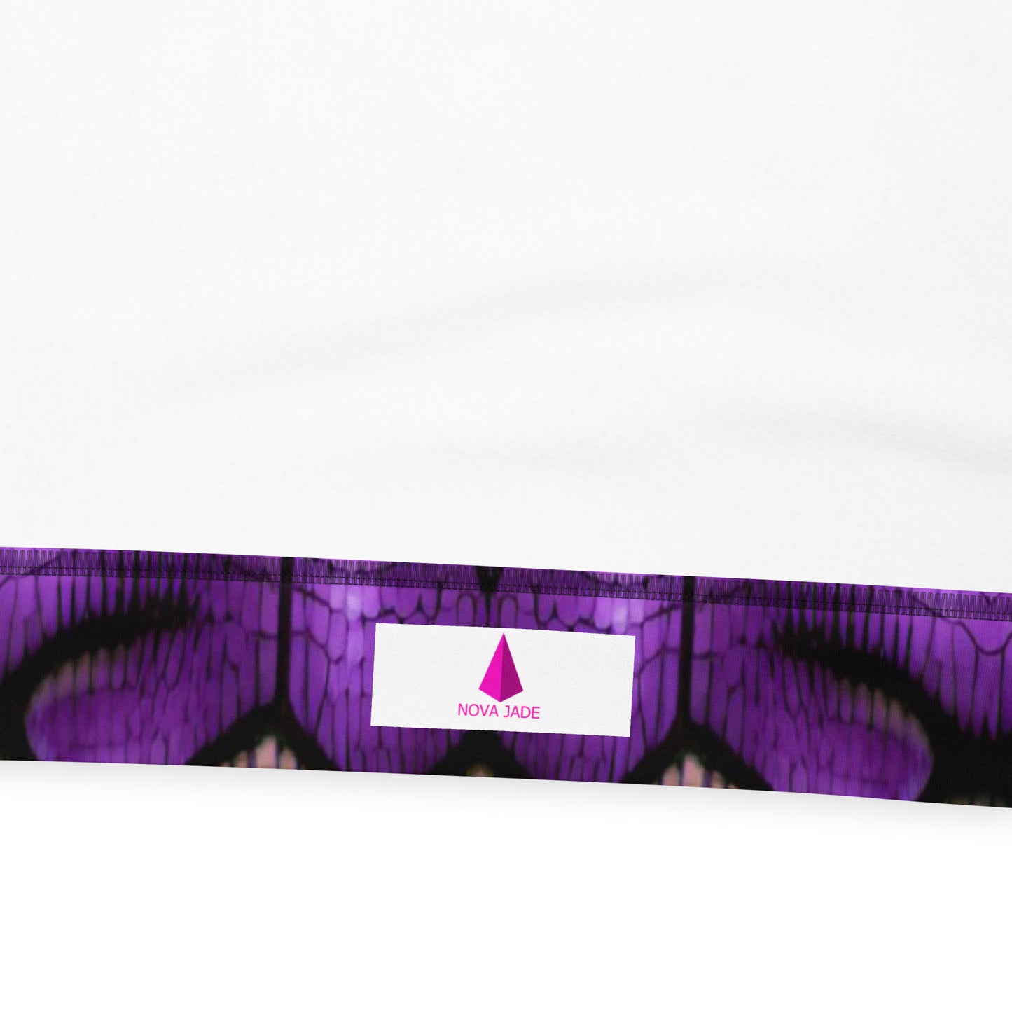 Purple Dragon Scales Unisex Designer Hoodie