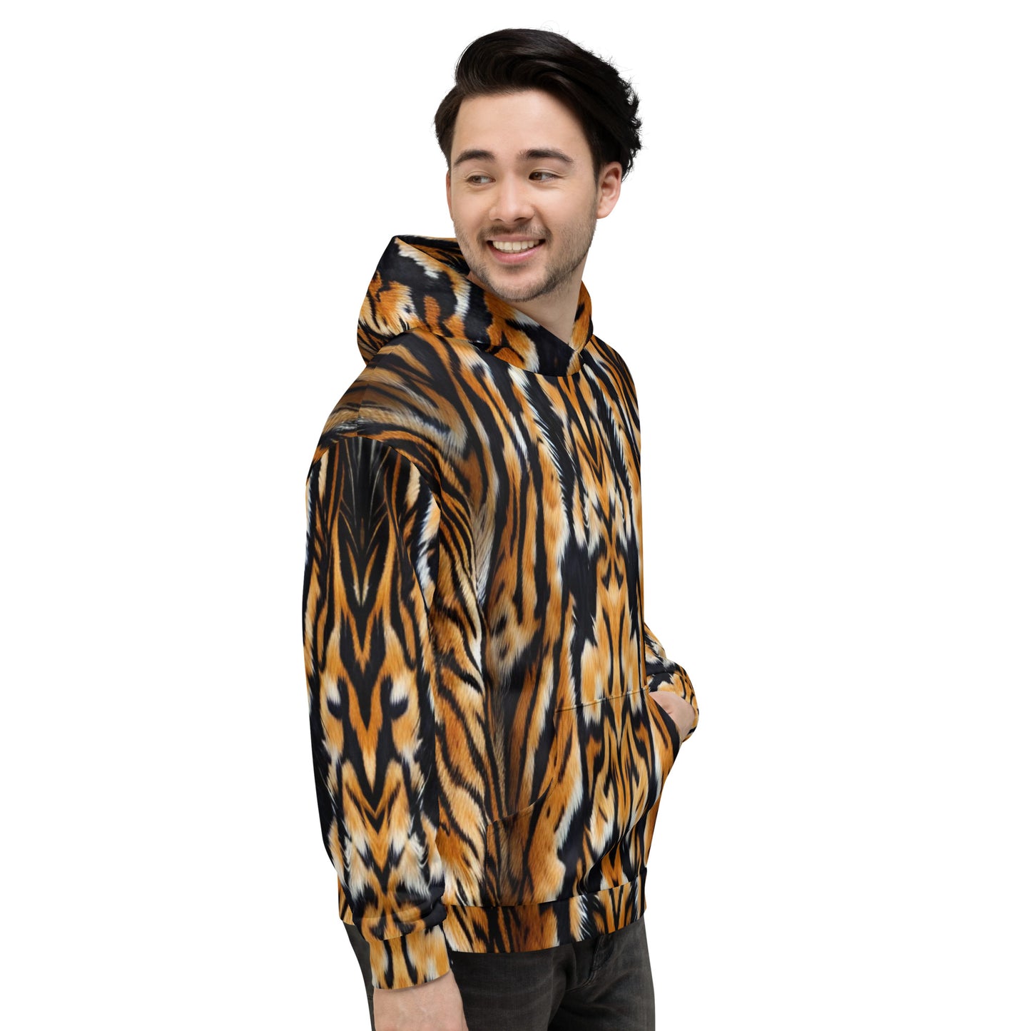 Tiger Fur Unisex Designer Hoodie