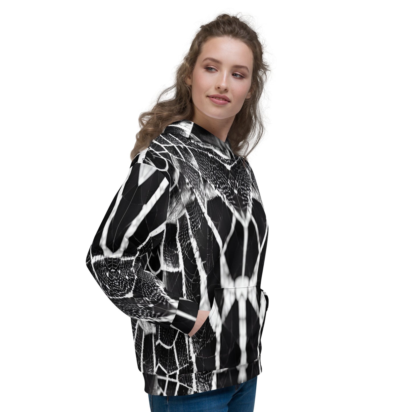 Spiderwebs Unisex Designer Hoodie