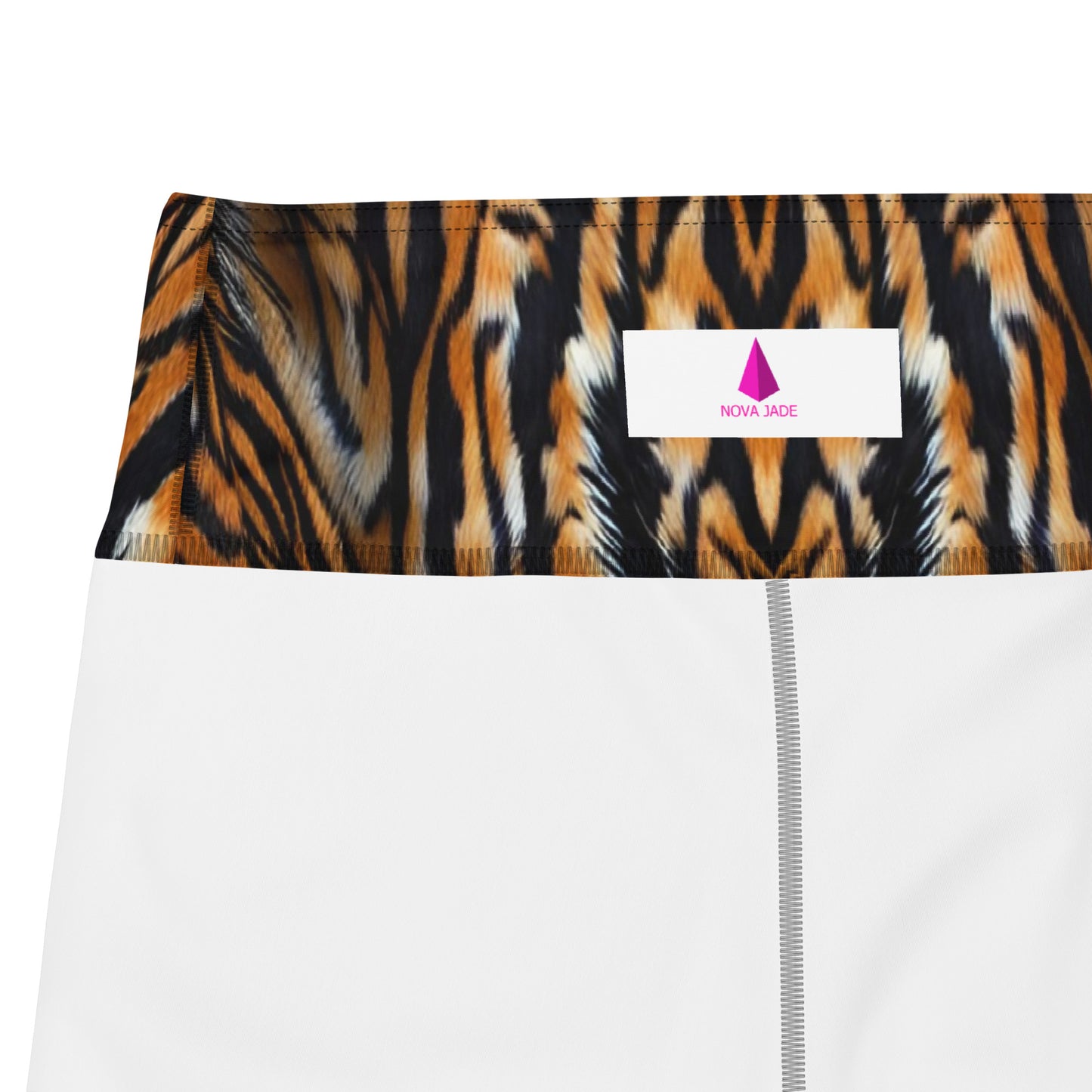 Tiger Fur Print Yoga Leggings For Women