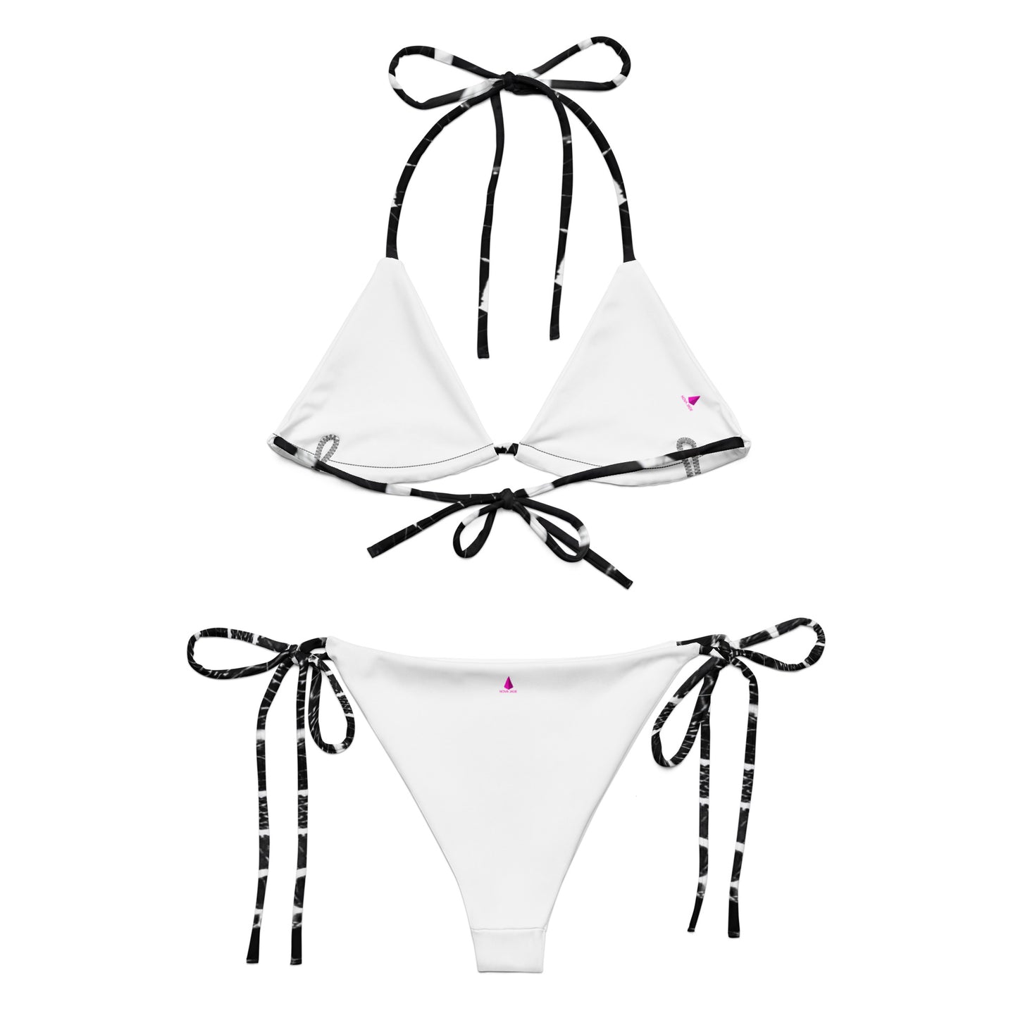 Spider Web Custom Print String Bikini