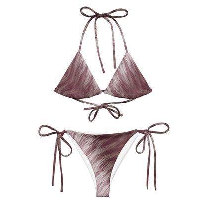 Nova Jade Fur Custom Print String Bikini