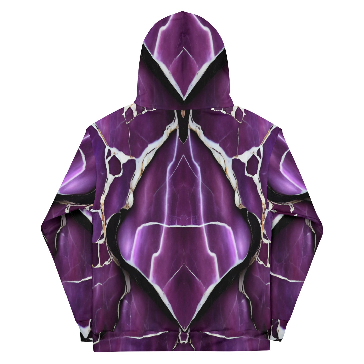 Purple Marble Unisex Designer Hoodie