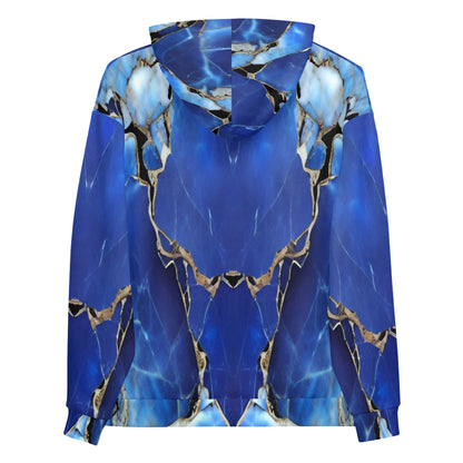 Blue Marble Unisex Designer Hoodie