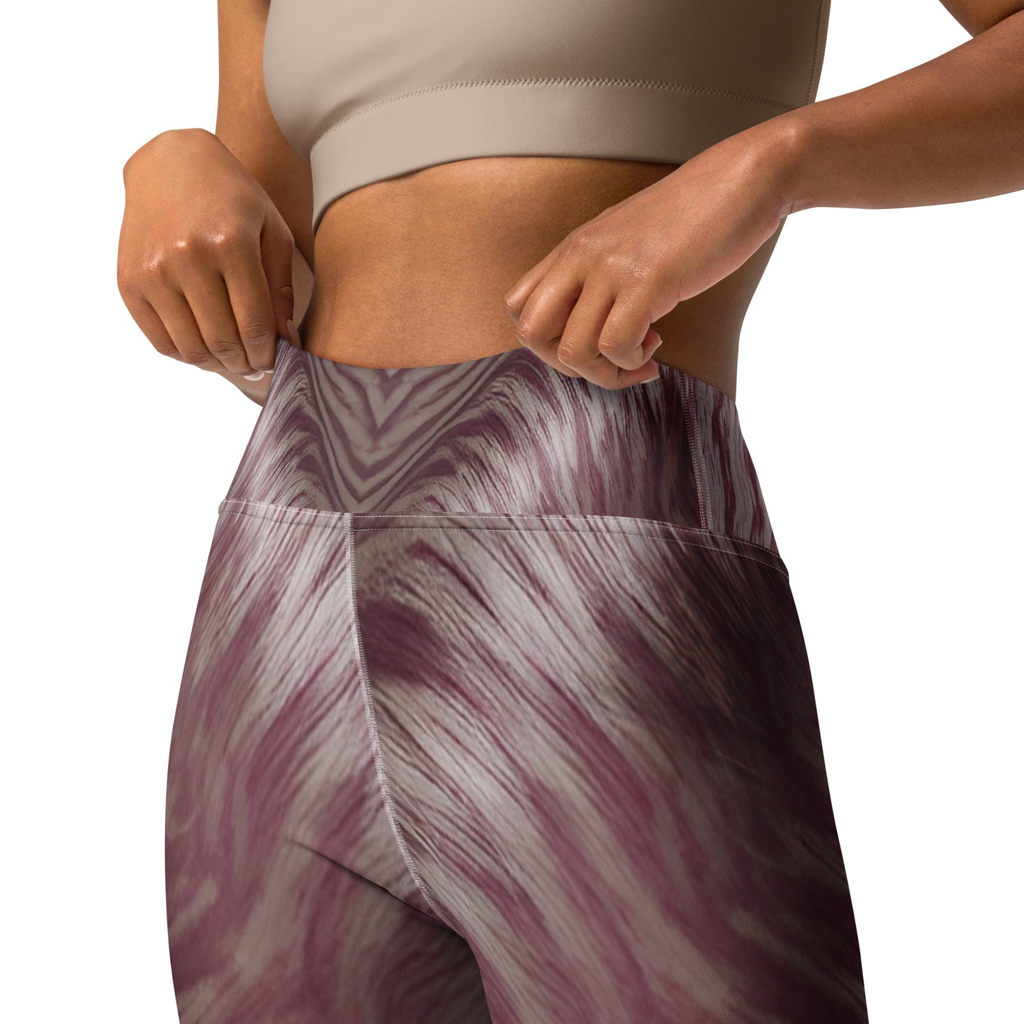 Nova Jade Fur Custom Print Yoga Leggings