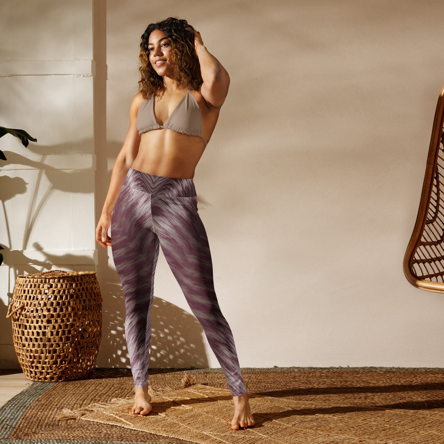 Nova Jade Fur Custom Print Yoga Leggings
