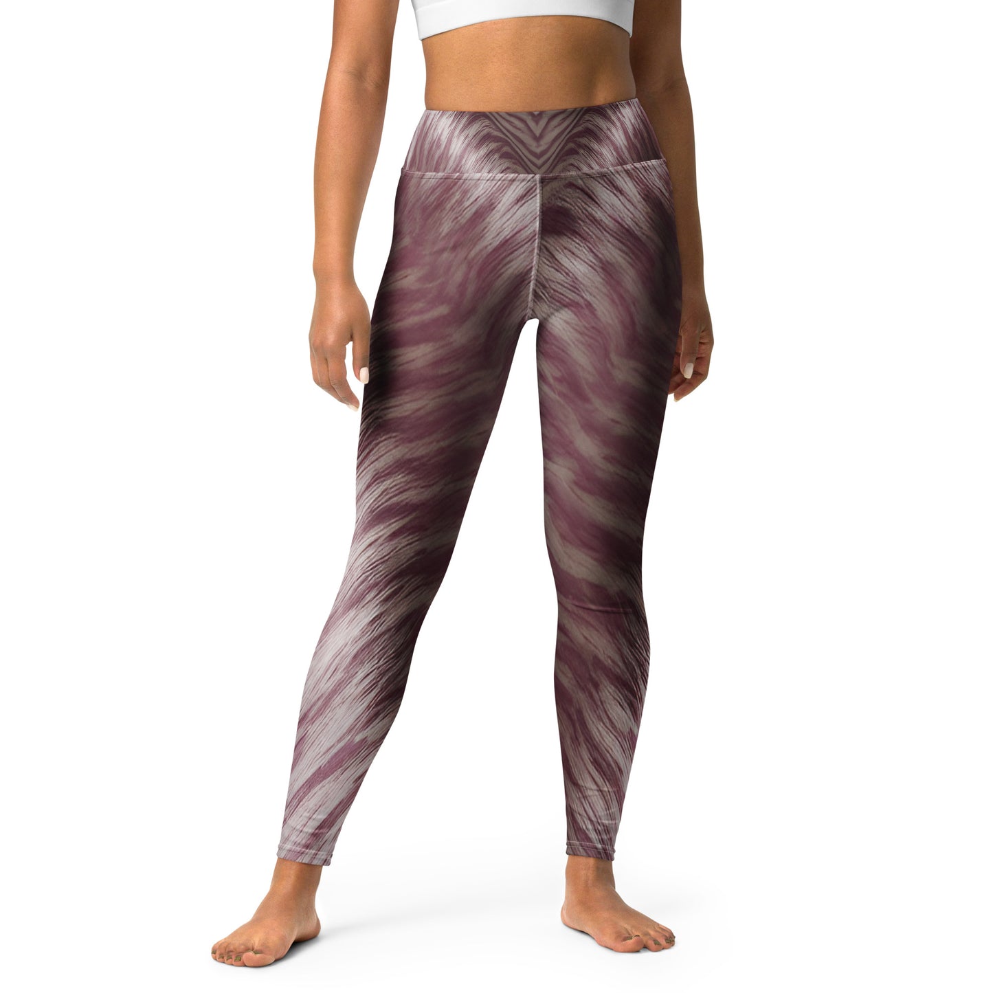 Nova Jade Fur Custom Print Yoga Leggings