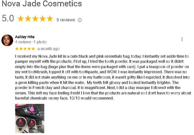 5 Star Skincare Reviews