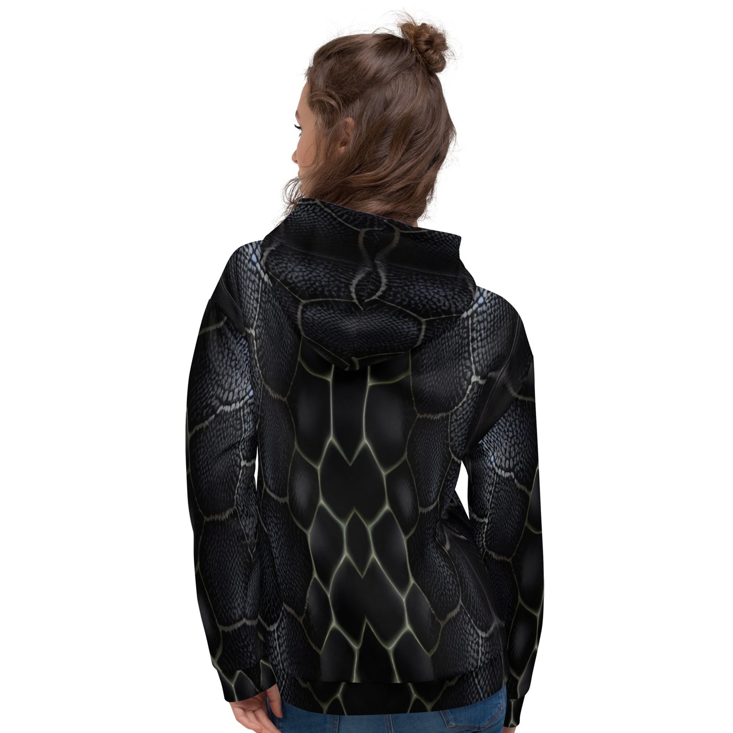 Black Mamba Snake Unisex Designer Hoodie