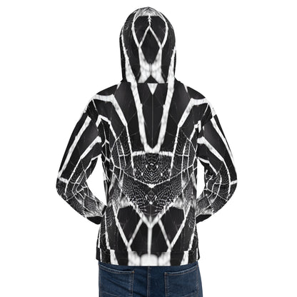 Spider Web Custom Print Unisex Hoodie