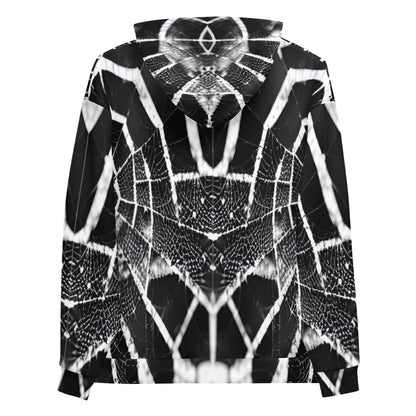Spider Web Custom Print Unisex Hoodie