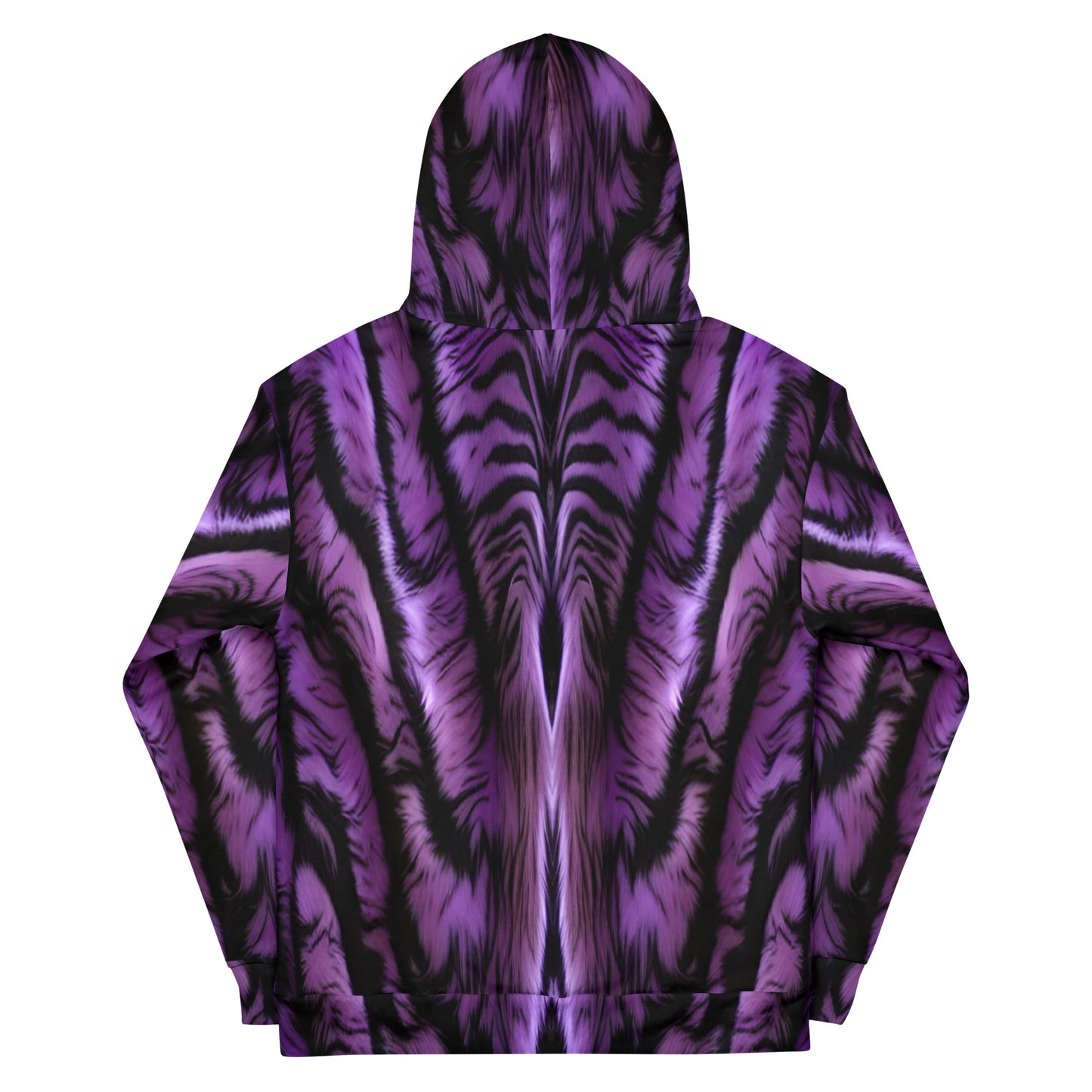 Purple Tiger Unisex Designer Hoodie