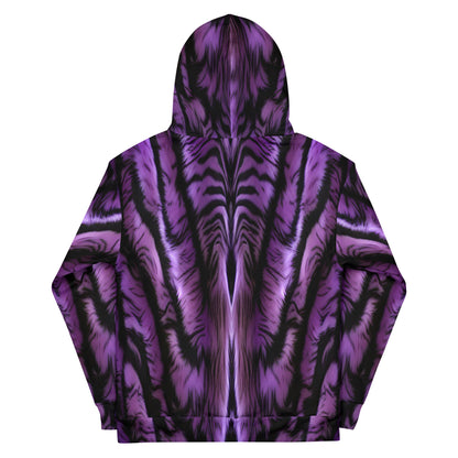 Purple Tiger Unisex Designer Hoodie