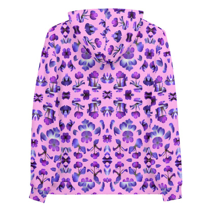 Violets Pattern Unisex Designer Hoodie