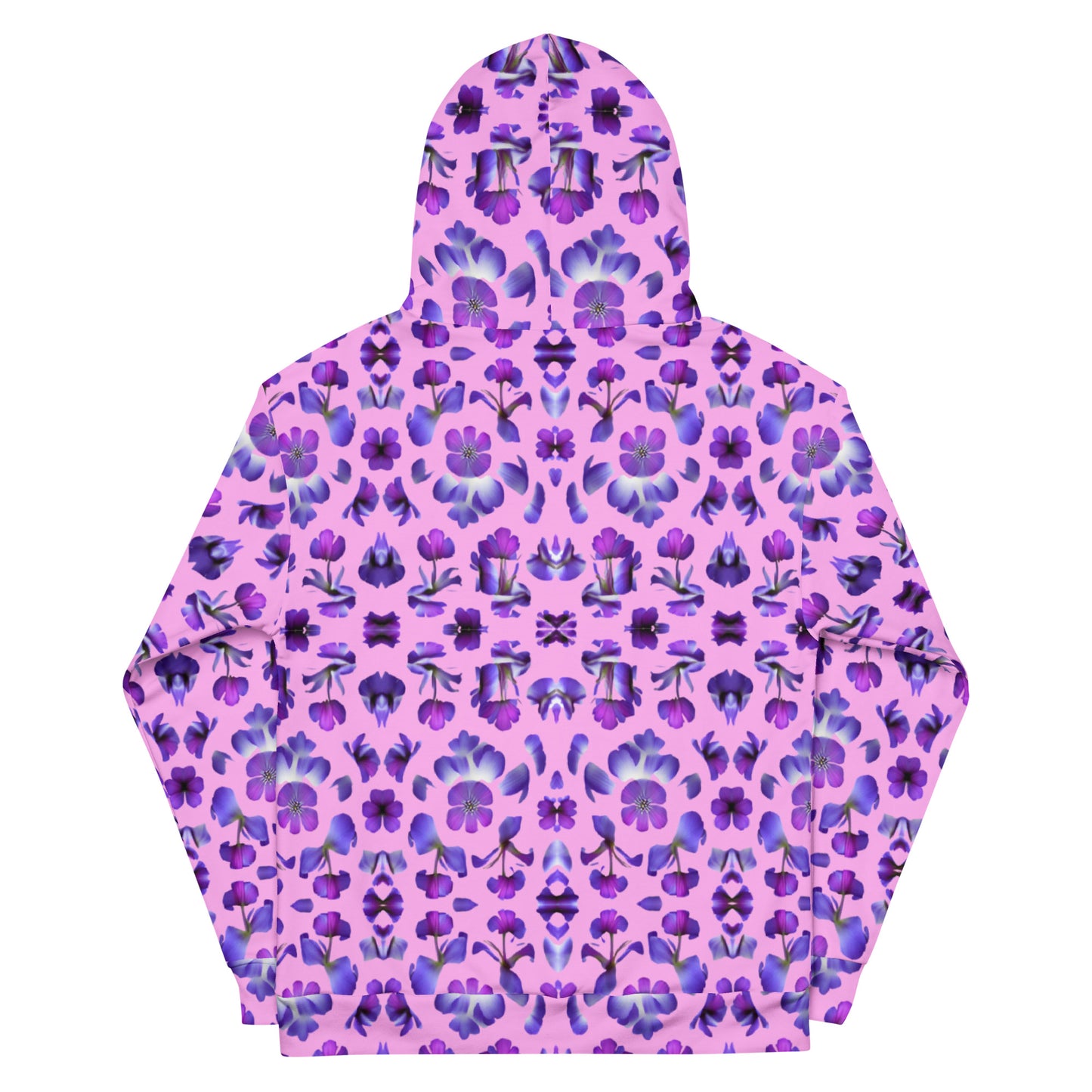 Violets Pattern Unisex Designer Hoodie