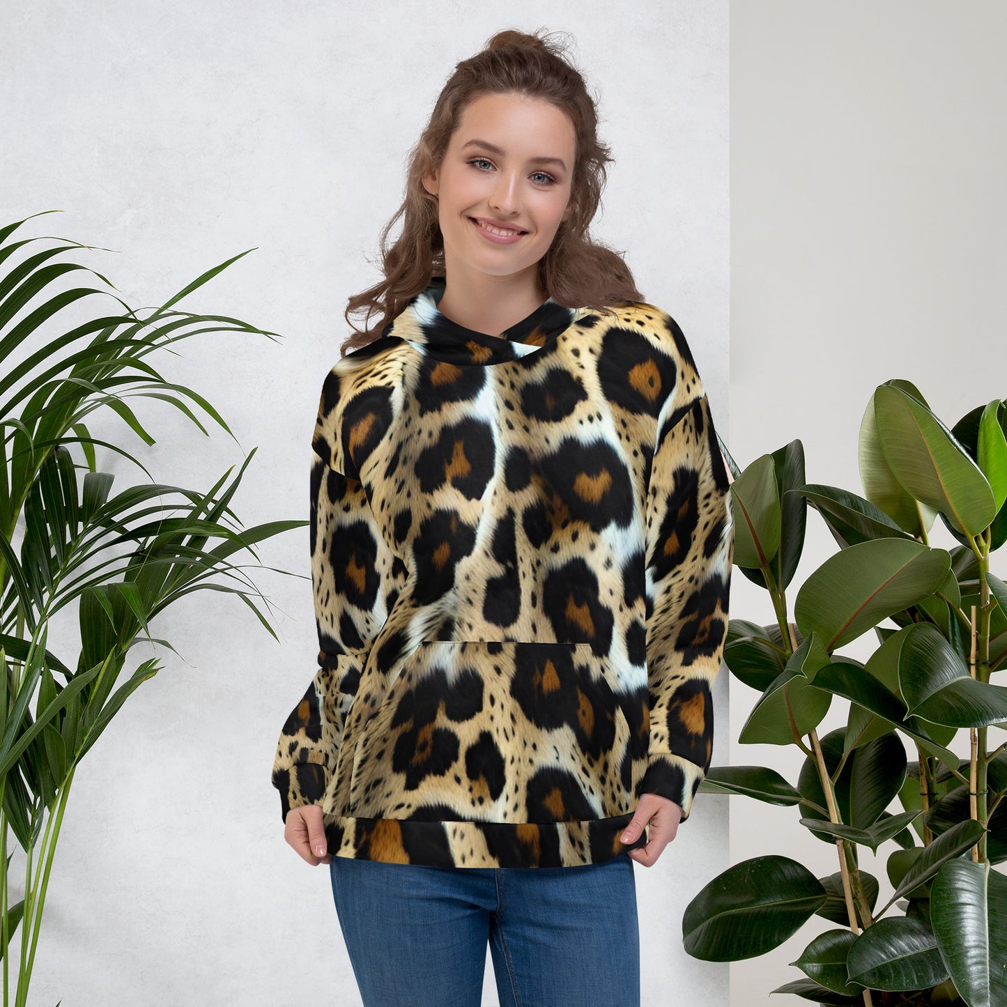 Leopard Fur Unisex Designer Hoodie