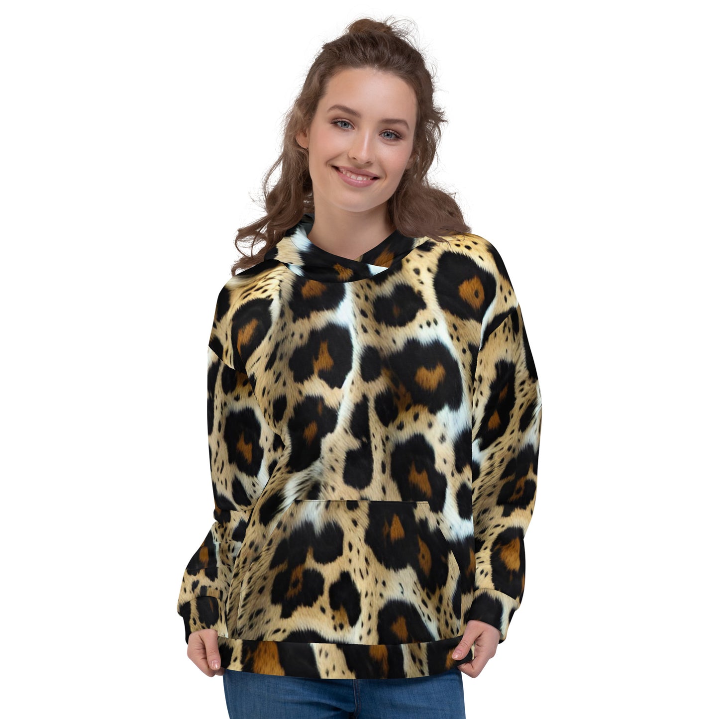 Leopard Fur Unisex Designer Hoodie