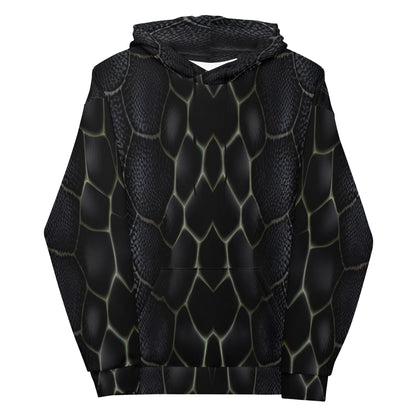 Black Mamba Snake Unisex Designer Hoodie