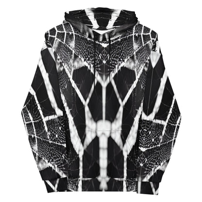 Spider Web Custom Print Unisex Hoodie