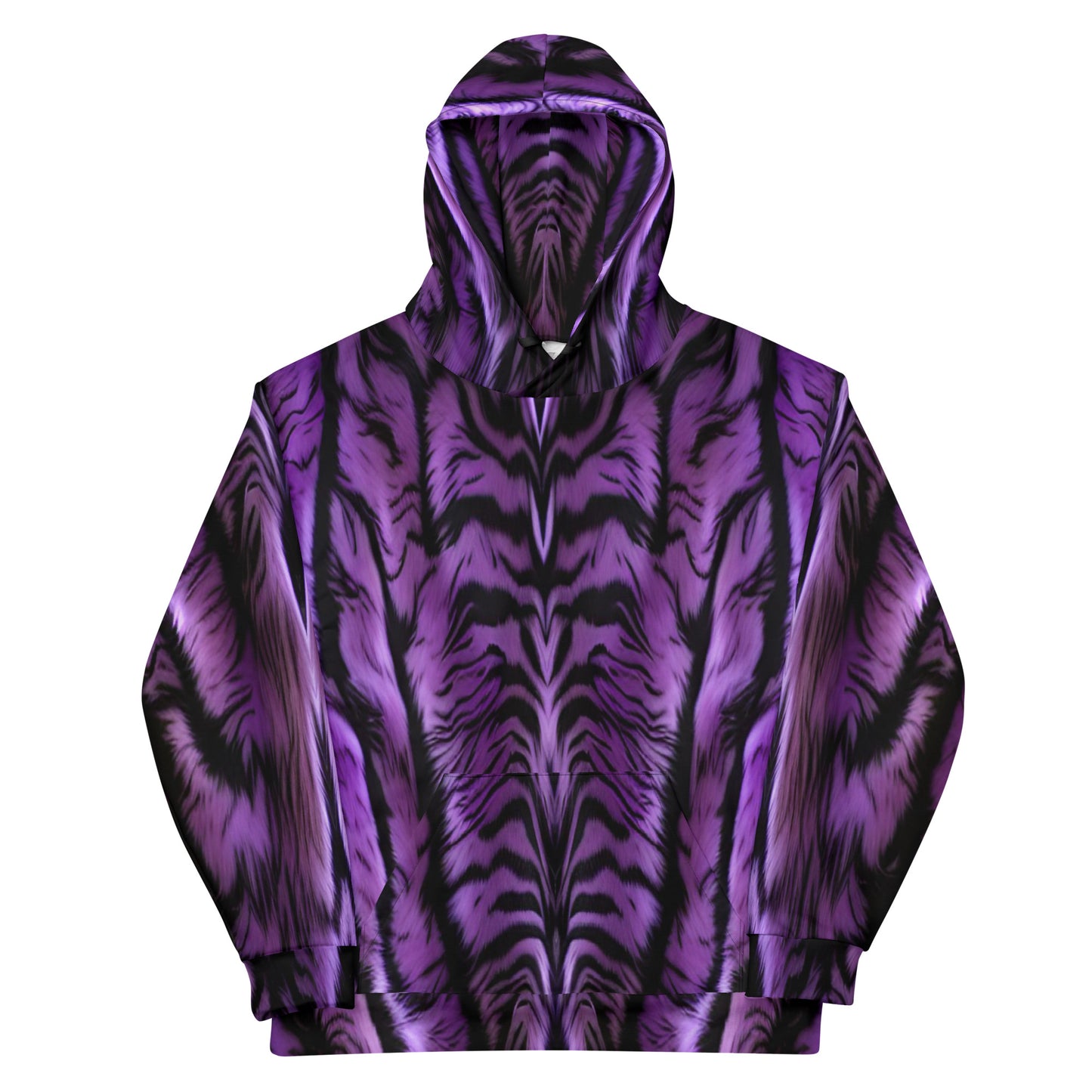 Purple Tiger Unisex Designer Hoodie