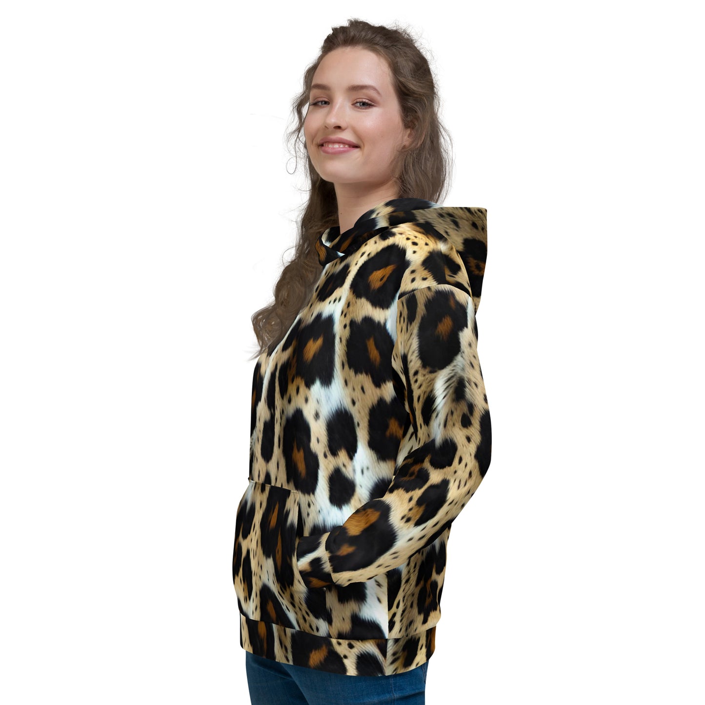 Leopard Fur Unisex Designer Hoodie