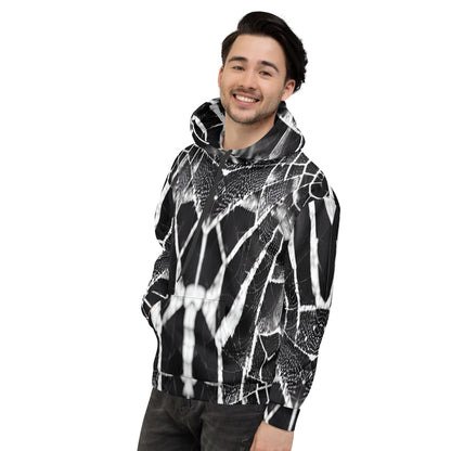 Spider Web Custom Print Unisex Hoodie