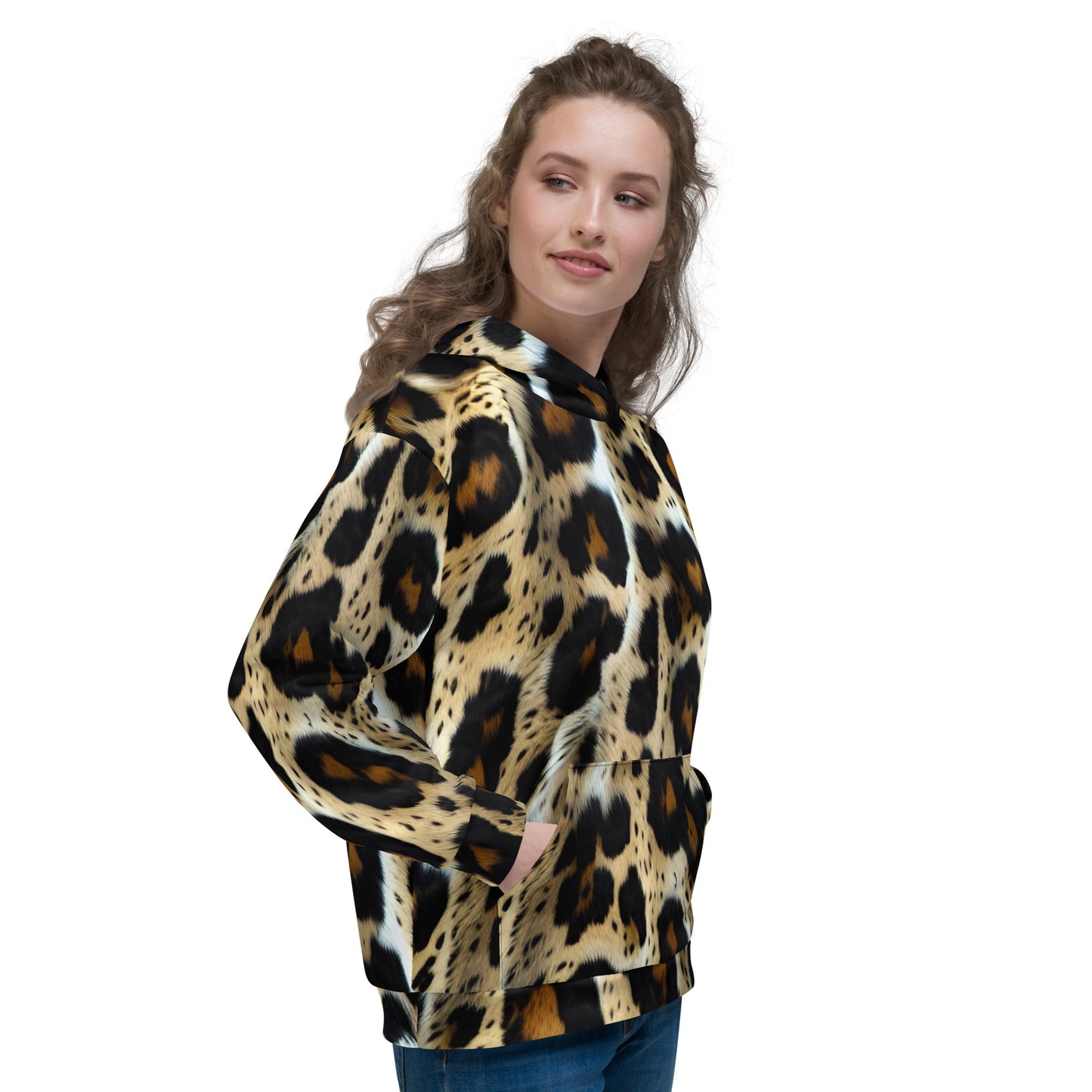 Leopard Fur Unisex Designer Hoodie