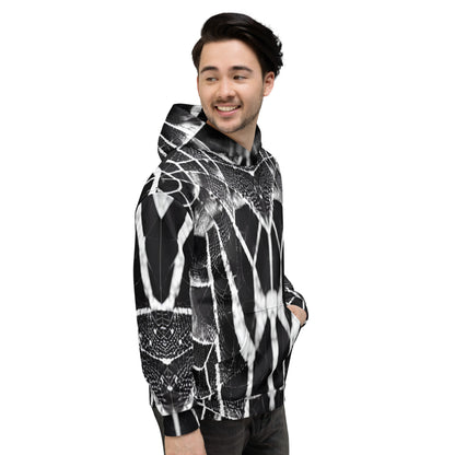 Spider Web Custom Print Unisex Hoodie