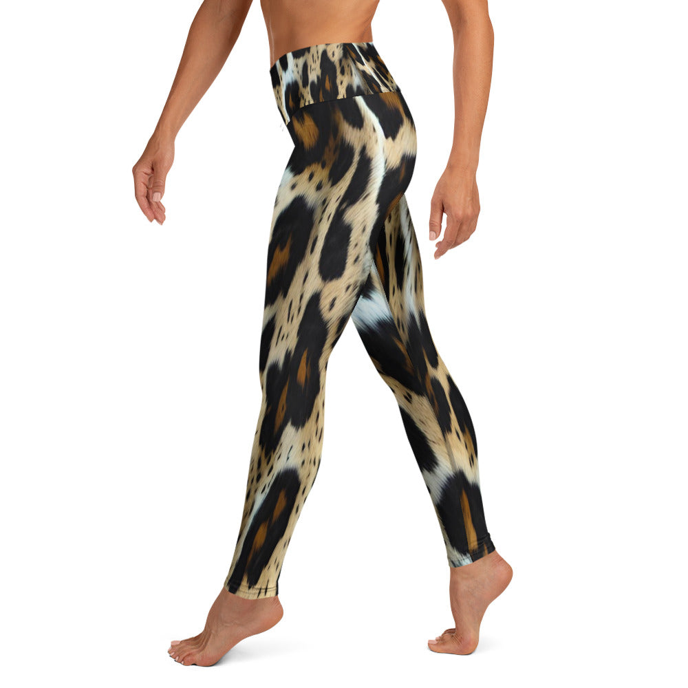 Leopard Print High Quality Yoga Leggings